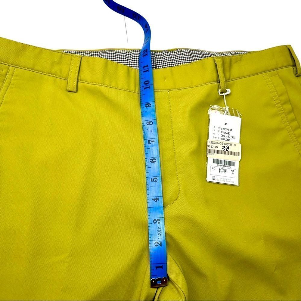 NWT Elegance Sports Paris Green Women’s Slacks Pants Straight Leg Size 14/16 - Picture 4 of 10